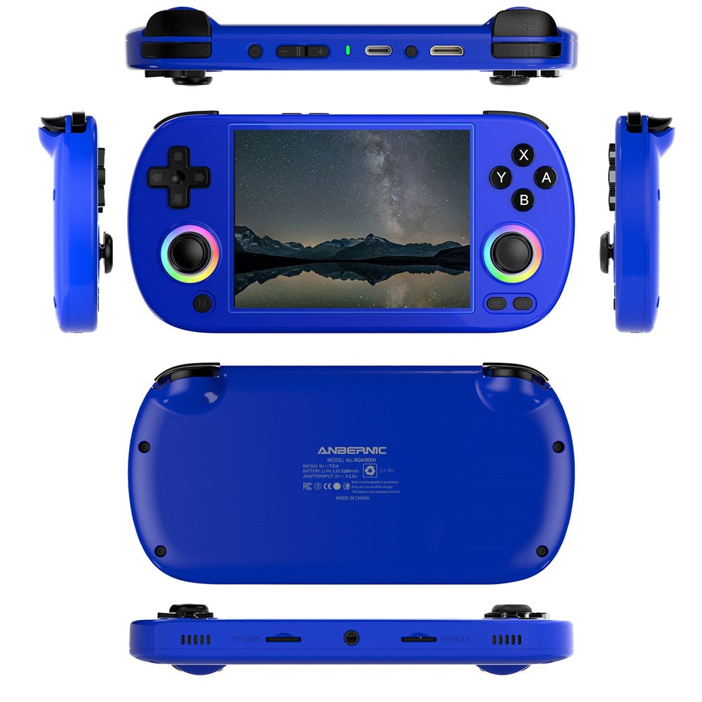 ANBERNIC RG40XXH 4.0 Inch IPS Screen 64G Bluetooth + WiFi Handheld Video Game Console, without TF Card