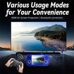 ANBERNIC RG40XXH 4.0 Inch IPS Screen 64G Bluetooth + WiFi Handheld Video Game Console, with 128G TF Card