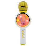 X6 Cute Rabbit Kids Microphone Voice Changing Bluetooth-compatible TWS Karaoke Mic, English Version