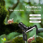 APEXEL APL-TM6 2-i-1-telefoto- och makroobjektiv, 6x teleskopobjektiv för smartphones