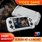 G28 128G Handheld Game Console 4.3 Inch HD IPS Screen Retro Arcade Game Device