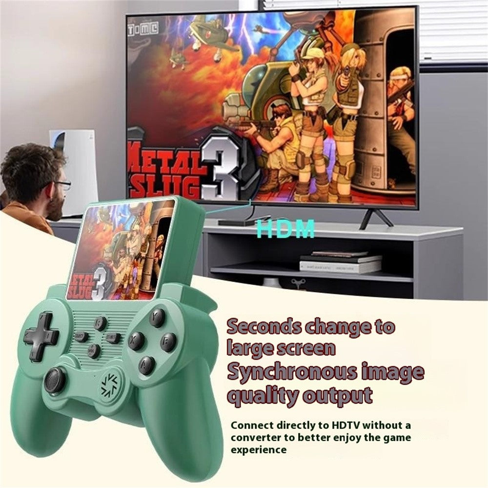 Q20 Håndholdt Spillekonsol Retro Mini Arkademaskine med Spillekortplads, Dobbelte Controllere