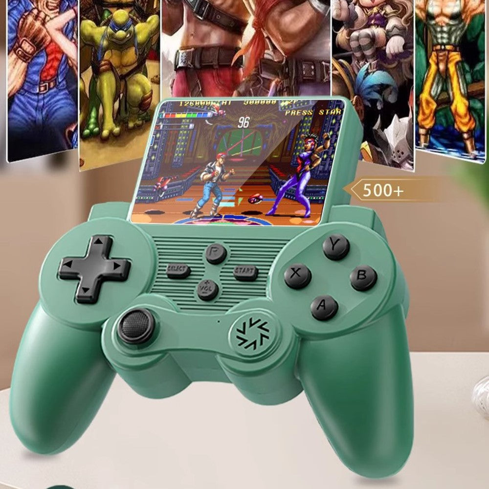 Q20 Håndholdt Spillekonsol Retro Mini Arkademaskine med Spillekortplads, Dobbelte Controllere