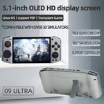 XY-09 Ultra 128G Handheld Game Console 5.1 Inch HD Screen Retro Arcade Emulator Game Machine