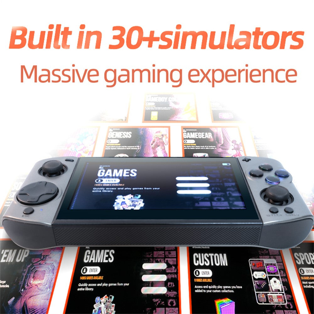 XY-09 Ultra 128G Handheld Game Console 5.1 Inch HD Screen Retro Arcade Emulator Game Machine