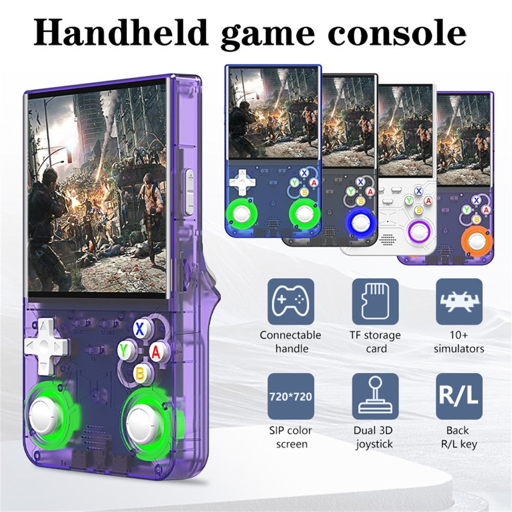 R36 Ultra 128GB Retro 5.1 Inch HD Screen Handheld Gaming Console Multi Emulator Portable Game Machine