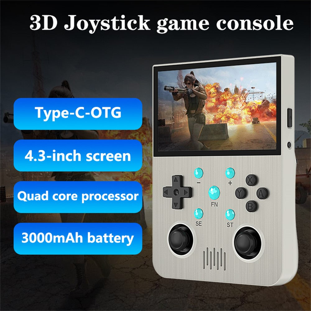 G30 4.3 Inch Handheld Game Console Retro Arcade Gaming System Multi Emulator with 64G Card
