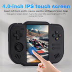 AMPOWN Mini Zero 40 Android 4 Inch 64-bit Handheld Game Console Retro Classic Gaming Device with 64GB TF Card
