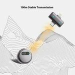 Q10 Wireless Lavalier Microphone for Livestreaming Video Recording Noise Cancellation Bluetooth-Compatible 5.1