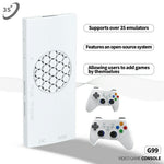G99 spillekonsol 4K UHD HD TV Stick understøtter multi-emulator til PS2 / PSP / PS1 / MAME / N64