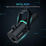 FEELWORLD PM1-AS Dynamic Microphone with Boom Arm Stand XLR / USB Dual Output for Podcast Recording / Gaming / Live Streaming