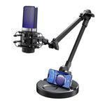 YANMAI X3R RGB Lighting Desktop Microphone Noise Cancelling Capacitor Microphone for Live Streaming / Recording