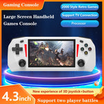 G33 4.3 Inch Handheld Game Console 20 Emulators HD TV Output Gaming Device (with 64G System Memory, without Memory Card)