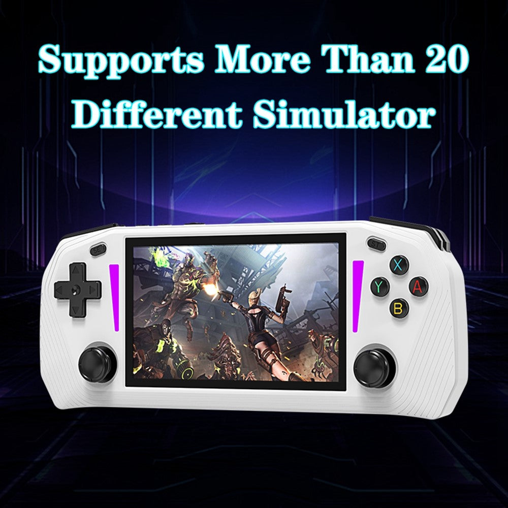 G33 4.3 Inch Handheld Game Console 20 Emulators HD TV Output Gaming Device (with 64G System Memory, without Memory Card)