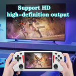 G33 4.3 Inch Handheld Game Console 20 Emulators HD TV Output Gaming Device (with 64G System Memory, without Memory Card)