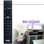 RM-ED049 Fjernbetjening til Sony TV Ergonomisk IR Infrarød Erstatning Smart Fjernsynscontroller