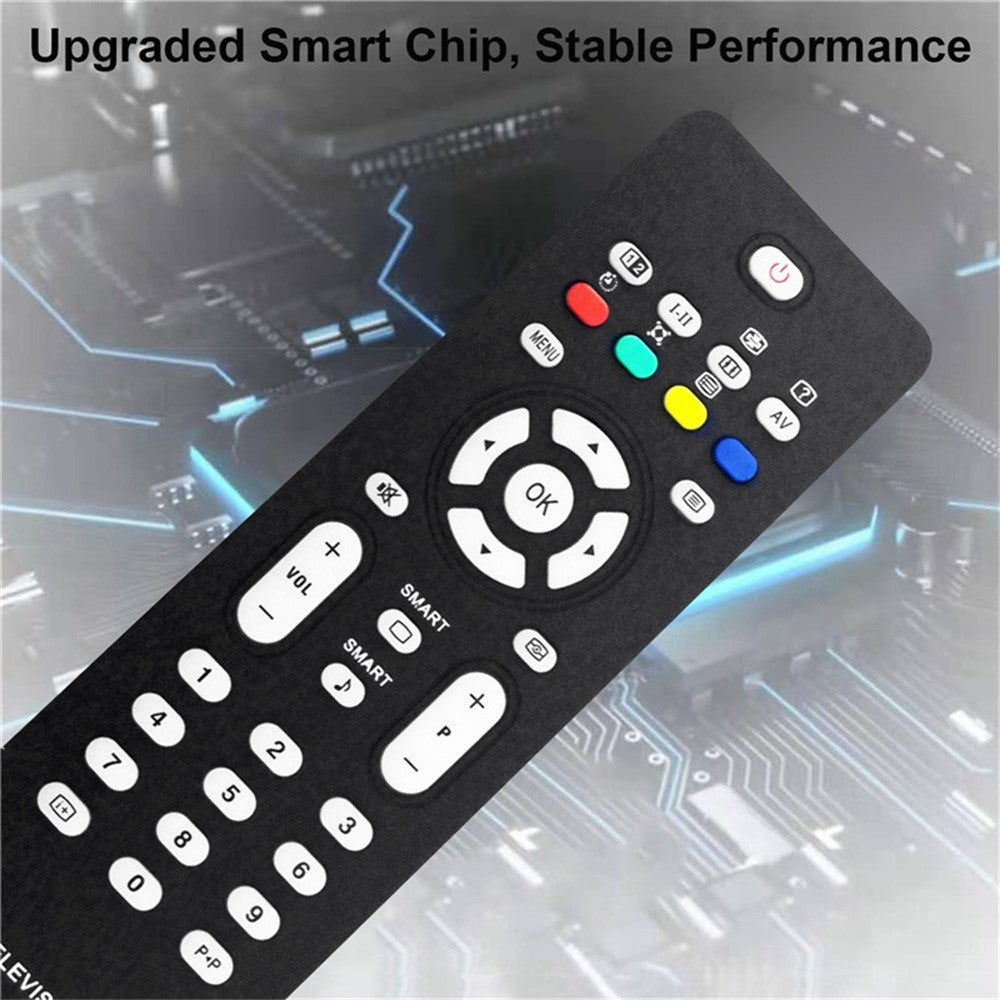 RC2023601 / 01 Infrared Remote Control for Philips TV 10m Range Direct Use IR Ergonomic Replacement Television Controller