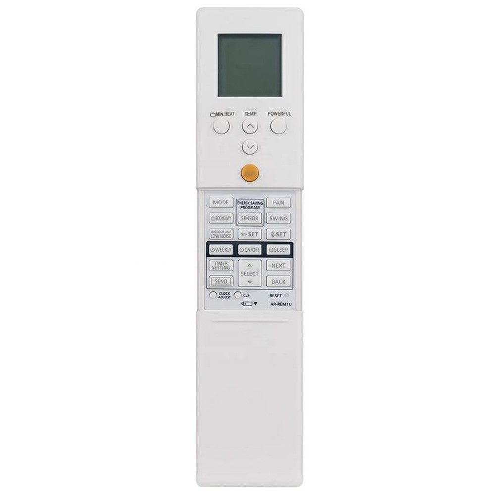 AR-REM1U Remote Control for Fujitsu Air Conditioner Ergonomic 10m Range LCD Display Controller Replacement