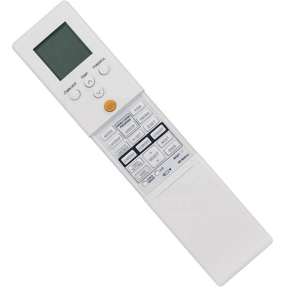 AR-REM1U Remote Control for Fujitsu Air Conditioner Ergonomic 10m Range LCD Display Controller Replacement