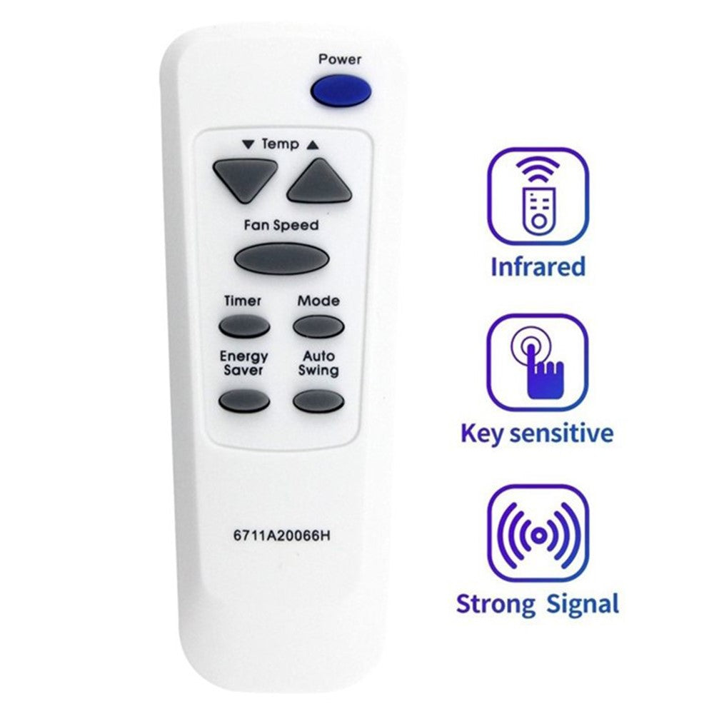 6711A20066H For LG Air Conditioner Remote Control 10m Range Infrared Wireless Controller Replacement