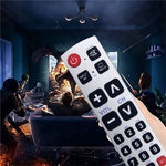 A-TV2 Universal Remote Control for Philips / Panasonic / Samsung / LG / Sharp TV Large Button Infrared Controller