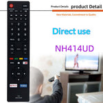 NH414UD For MAGNAVOX Television IR Controller Battery Powered TV Remote Control