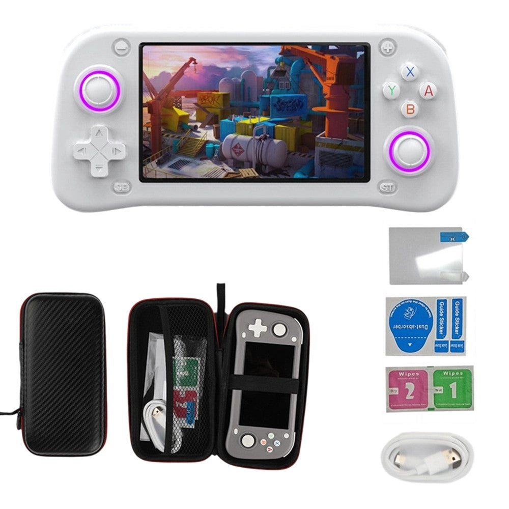 XF43 128GB Open-Source Handheld Game Console 4.3 inch HD Screen TV Output 20+ Emulators Retro Game Machine