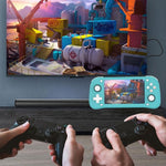 XF43 128GB Open-Source Handheld Game Console 4.3 inch HD Screen TV Output 20+ Emulators Retro Game Machine