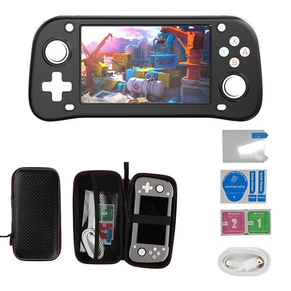 XF43 128GB Open-Source Handheld Game Console 4.3 inch HD Screen TV Output 20+ Emulators Retro Game Machine
