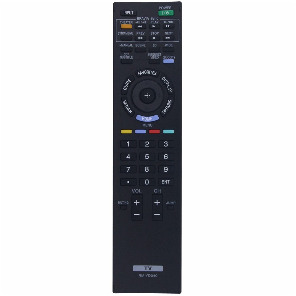 RM-YD040 For Sony TV Remote Control Battery Operated Infrared Replacement Controller