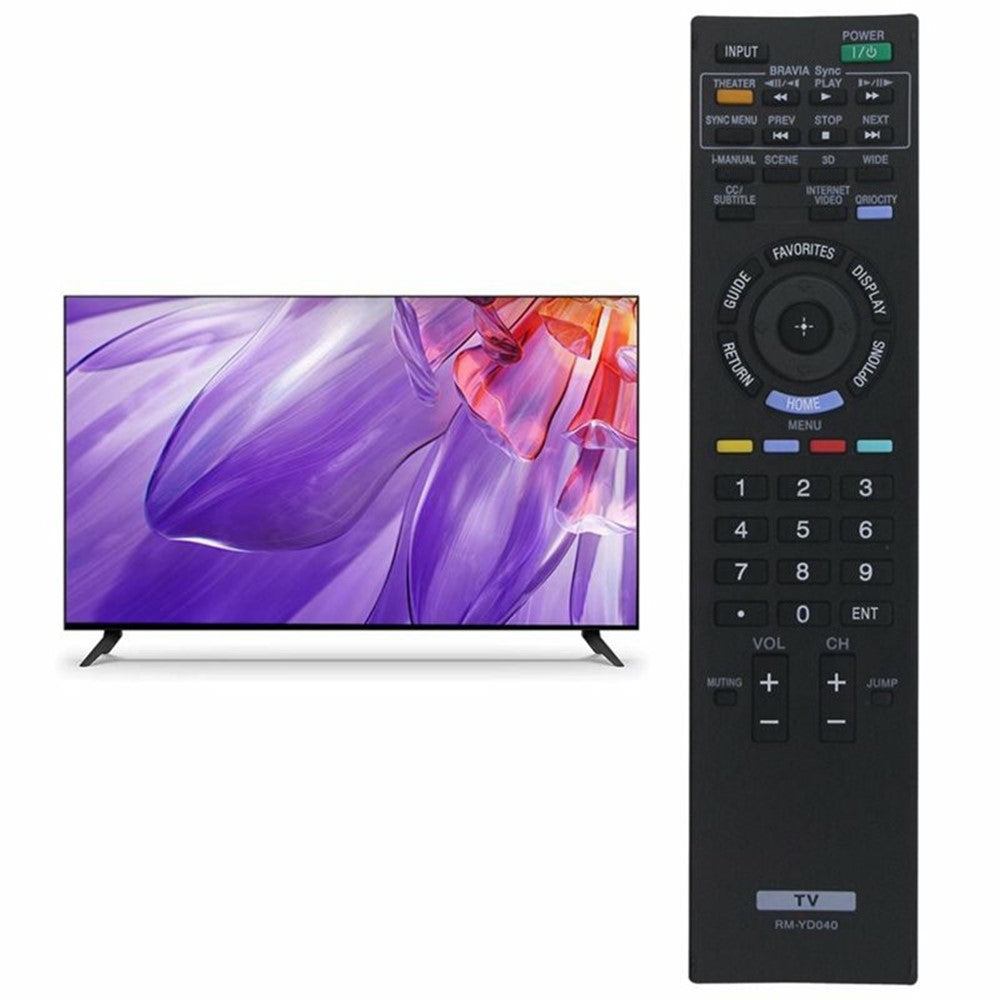 RM-YD040 For Sony TV Remote Control Battery Operated Infrared Replacement Controller