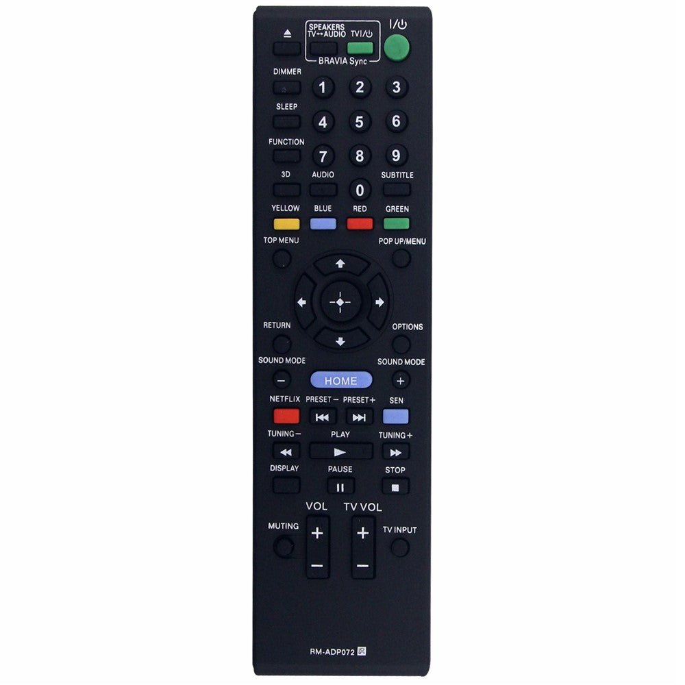 RM-ADP072 For Sony Blu-ray DVD Player Remote Control IR Controller Replacement
