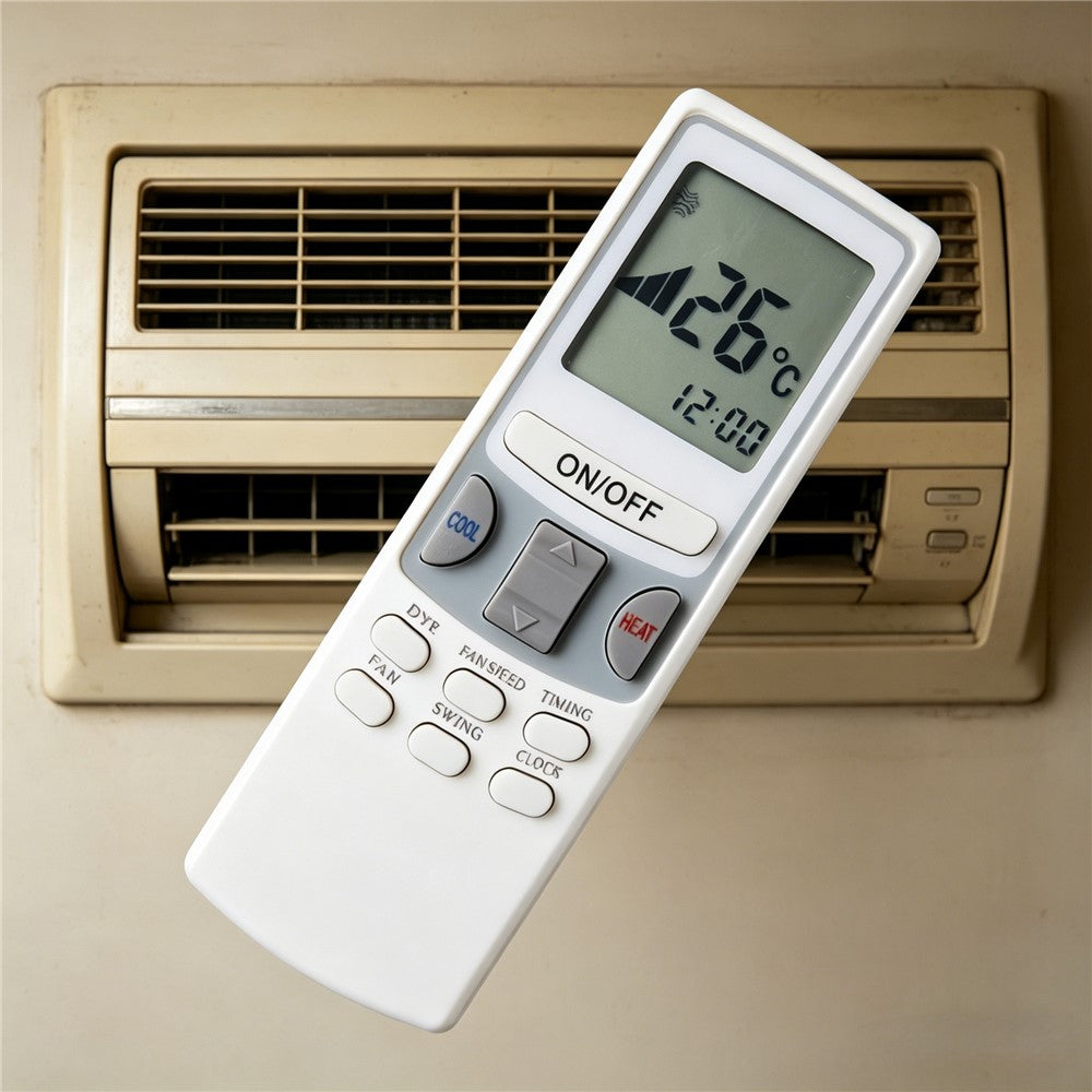 KTCL002 For Chunlan Air Conditioner Infrared Remote Control Replacement 10m Range Wireless Controller