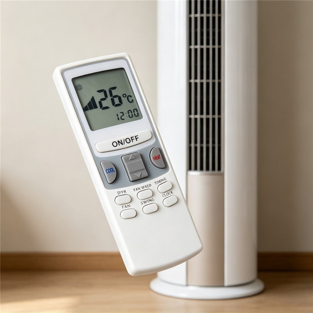 KTCL002 For Chunlan Air Conditioner Infrared Remote Control Replacement 10m Range Wireless Controller