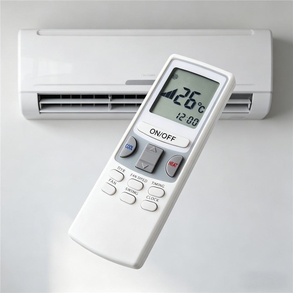 KTCL002 For Chunlan Air Conditioner Infrared Remote Control Replacement 10m Range Wireless Controller