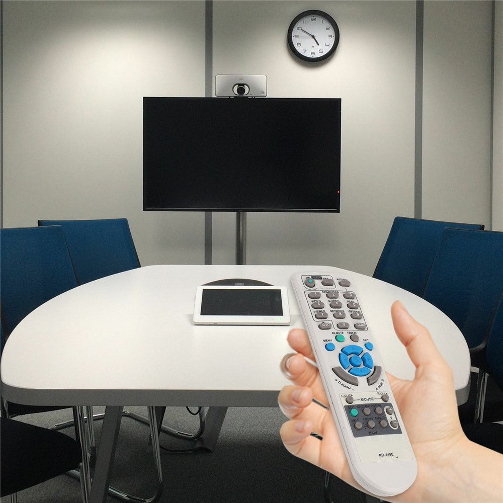 RD-448E For NEC Projector Infrared Remote Control Replacement Ergonomic Controller