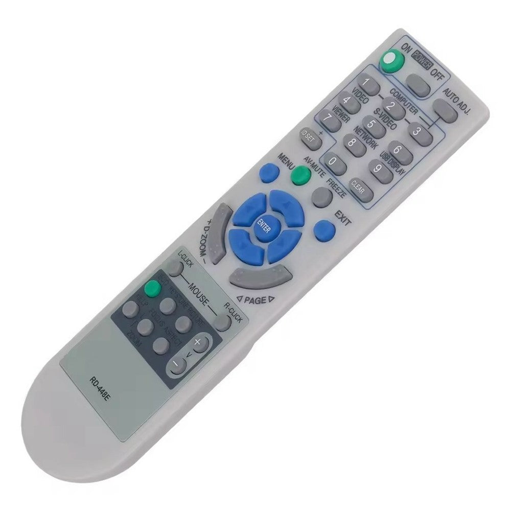 RD-448E For NEC Projector Infrared Remote Control Replacement Ergonomic Controller