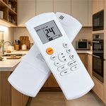 RG57B1-BGE Remote Control without Backlit for Midea Air Conditioner LCD Display IR Controller