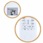 RG57B1-BGE Remote Control without Backlit for Midea Air Conditioner LCD Display IR Controller