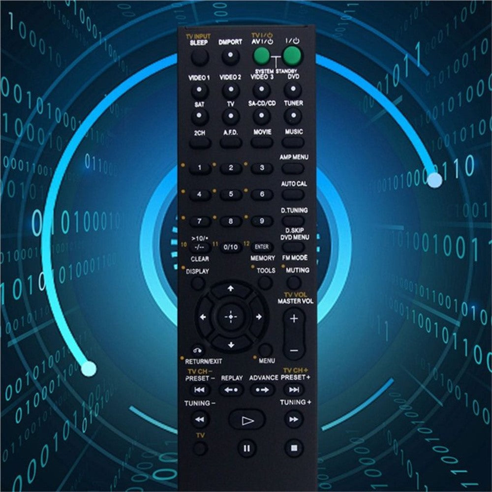 RM-AAU019 Til Sony Home Theater Audio System Infrarød Fjernbetjening Ergonomisk Greb