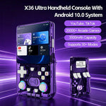 X36 Ultra Handheld Game Console 4.2 Inch IPS Screen Retro Classic Gamepad, 1+8GB