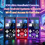 X36 Ultra Handheld Game Console 4.2 Inch IPS Screen Retro Classic Gamepad, 1+8GB