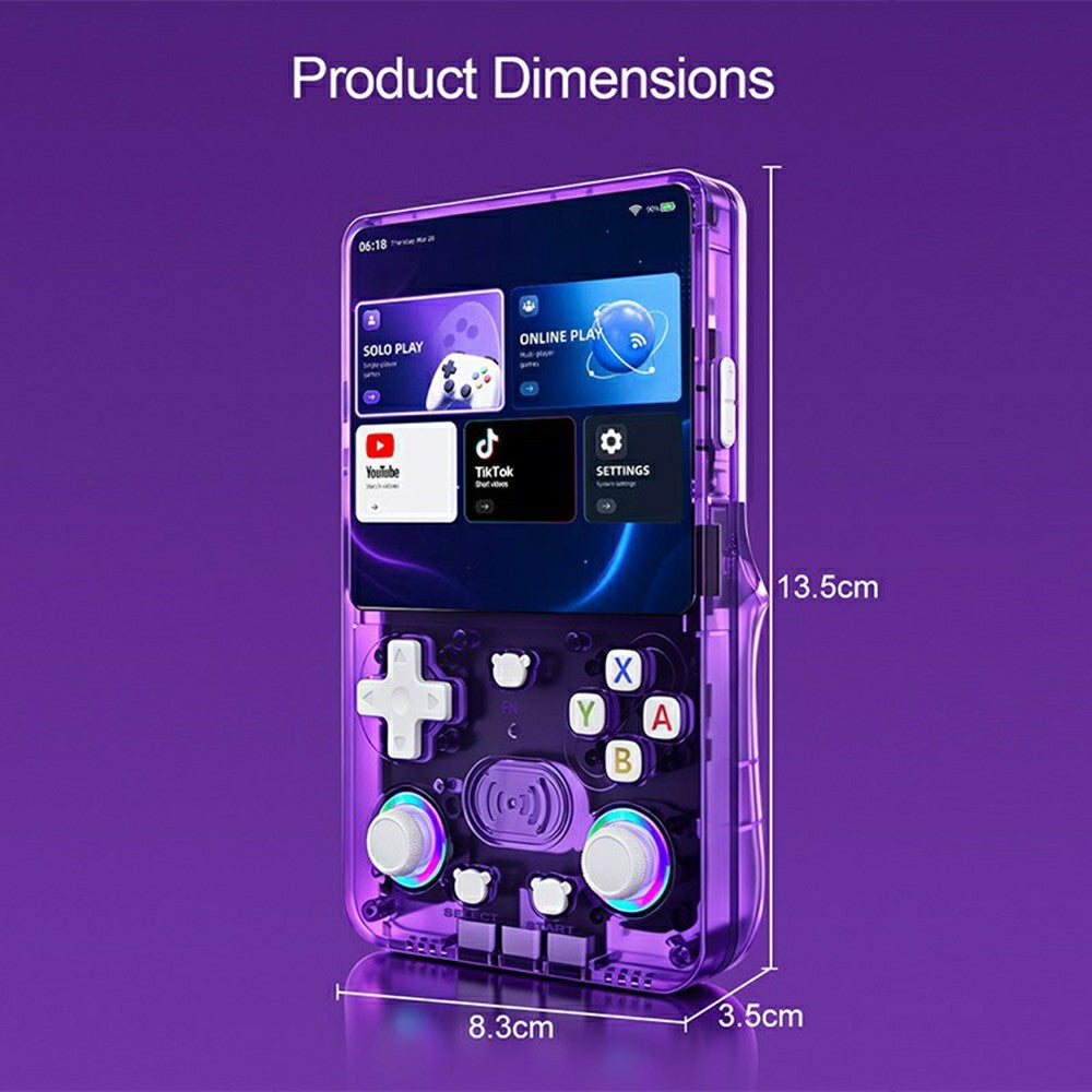 X36 Ultra Handheld Game Console 4.2 Inch IPS Screen Retro Classic Gamepad, 1+8GB