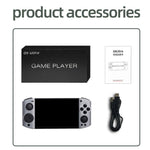 09 Ultra Handheld Game Console 5.1 Inch OLED 30+ Emulators HD Output Dual 3D Joystick Retro Arcade Gamepad, with 64GB TF Card