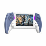 PROJECT X Pro Håndholdt Spillekonsol 4,3 Tommer IPS-Skærm Dobbelte 3D Joysticks HD-Output 7-Farvet Stemningslys, med 16GB TF-Kort