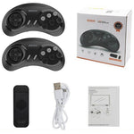 SG800 2.4G Wireless Handheld Video Game Console HD TV Game Stick Game Controllers Dual Gamepad Built-in 2700+ Games for Sega Mega Drive / Genesis