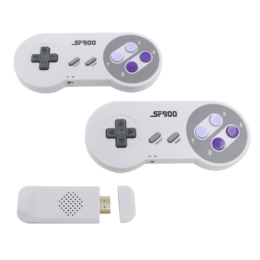 SF900 For Sega Mega Drive / Genesis 2.4G Wireless Game Controllers Video Game Double Player Handheld Console HD TV Game Stick Built-in 1500+ Games