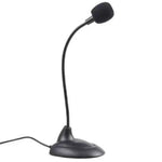 M6 Datormikrofon med kabel Plug and Play-funktion, röstinspelningsmikrofon kompatibel med bärbar dator