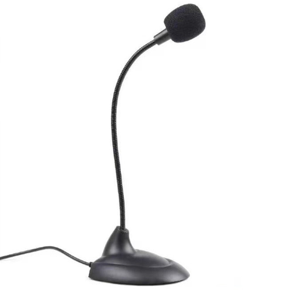 M6 Datormikrofon med kabel Plug and Play-funktion, röstinspelningsmikrofon kompatibel med bärbar dator