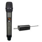 W-14 Moving Coil Microphone U-Band FM Wireless Mic with Receiver Home Karaoke Microphone